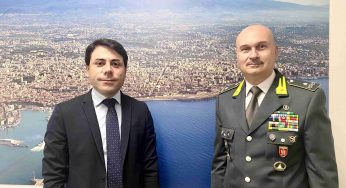 Confesercenti Catania, Visita del comandante GdF Raimondo