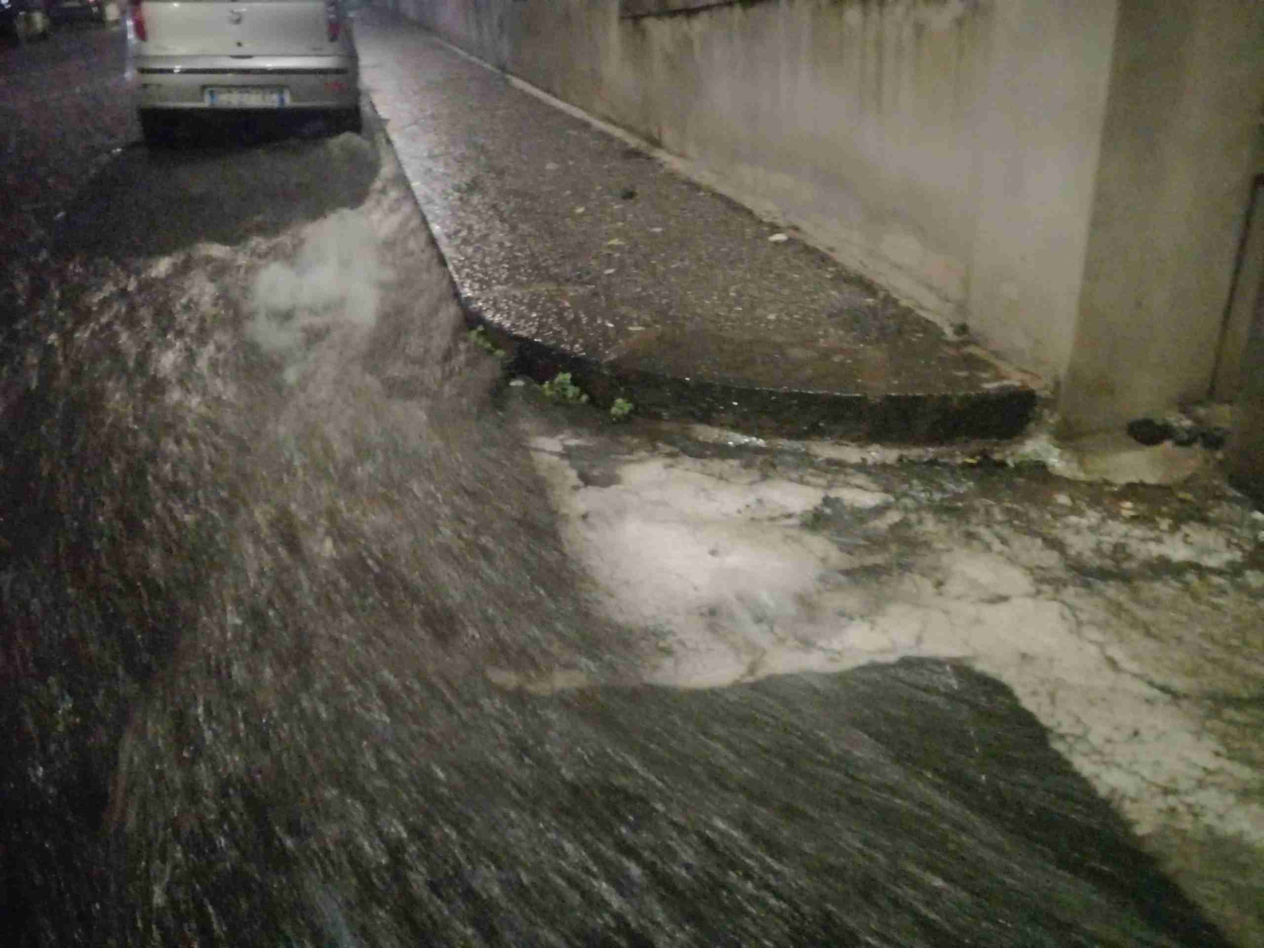 Maltempo nel municipio di “Borgo-Sanzio”