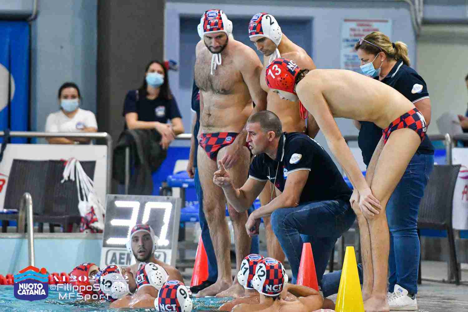 Gara tra Roma Nuoto e Adr Nuoto Catania terminata 11-10