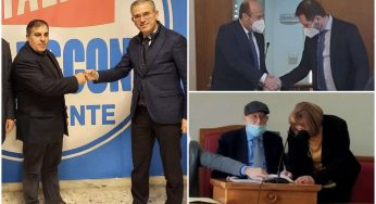 Forza Italia, tre nuovi assessori comunali azzurri nel Catanese