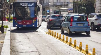 Mobilità, si realizza il percorso protetto della nuova linea BRT 5 (Centro-Cannizzaro)