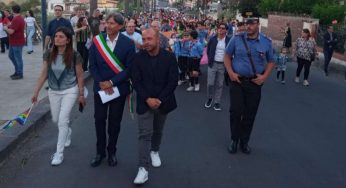 A Motta Sant’anastasia la marcia per la pace