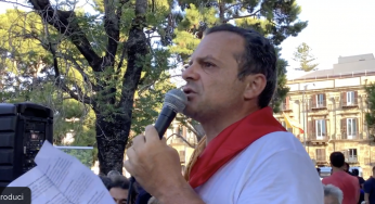 Dopo un cammino di 10 giorni De Luca arriva a Palermo