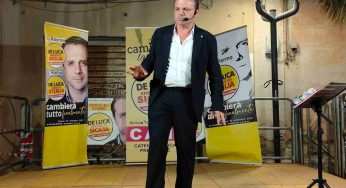 Cateno De Luca si avvicina al centrodestra con l’ok di Arianna Meloni