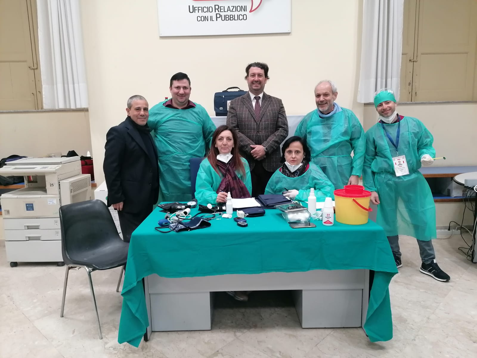 Sant’Agata, tante adesioni di cittadini ai controlli sanitari promossi negli uffici dell’Urp
