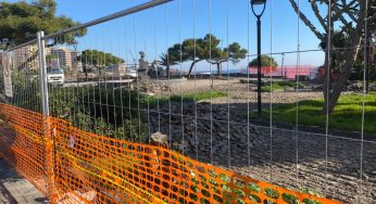 Piazza Europa, ruspe e operai in azione per la rigenerazione green