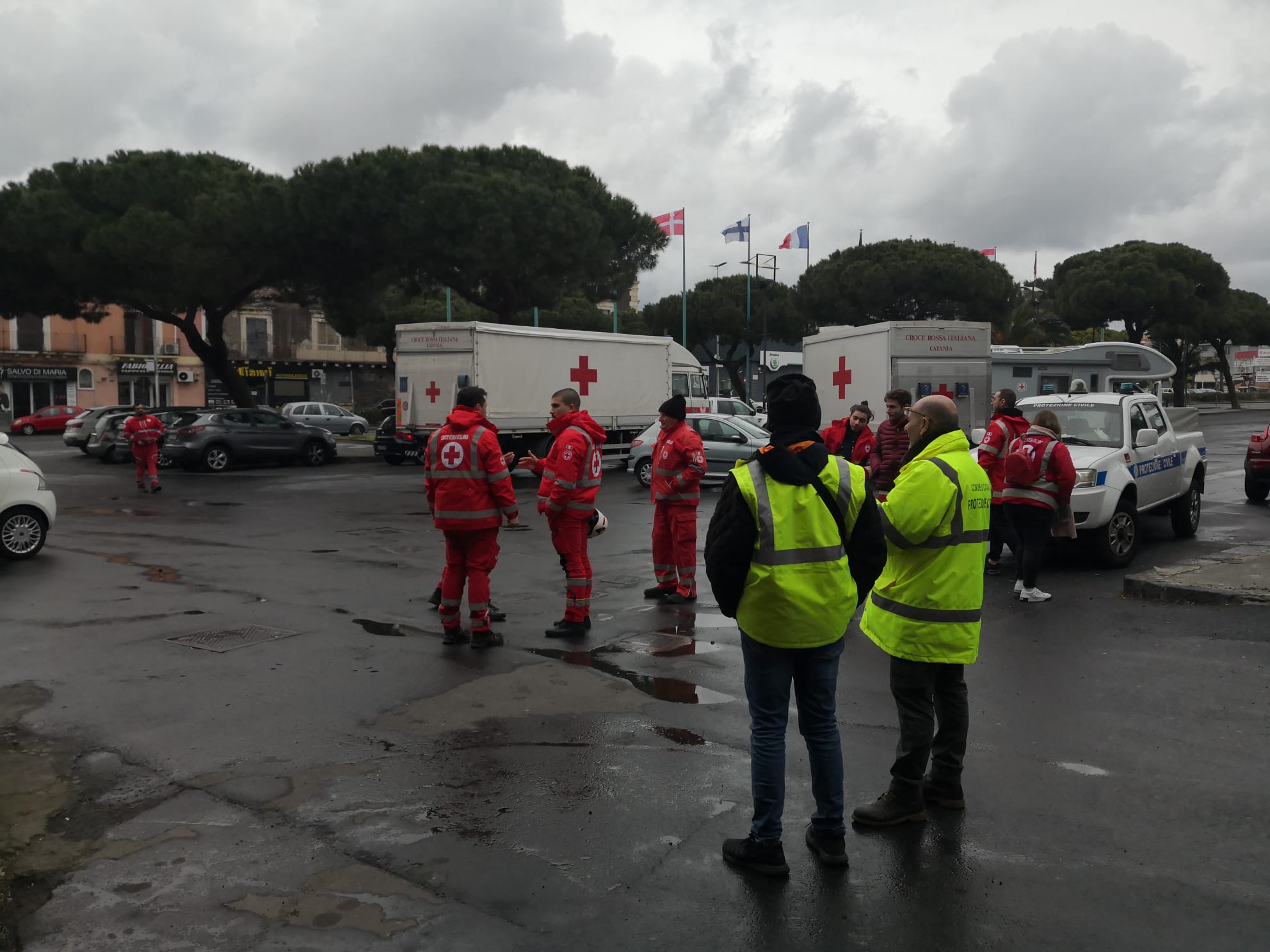 Approntato spazio al coperto per i senza fissa dimora