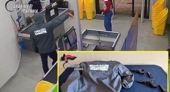 Giarre: una rapina al giorno e … arrivano i Carabinieri che lo arrestano
