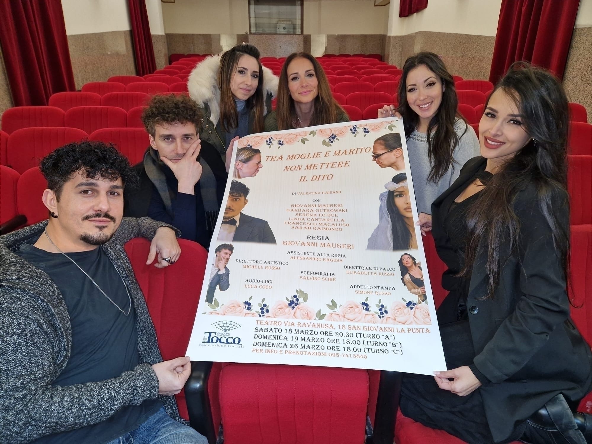 Tra moglie e marito non mettere il dito, approda a Catania