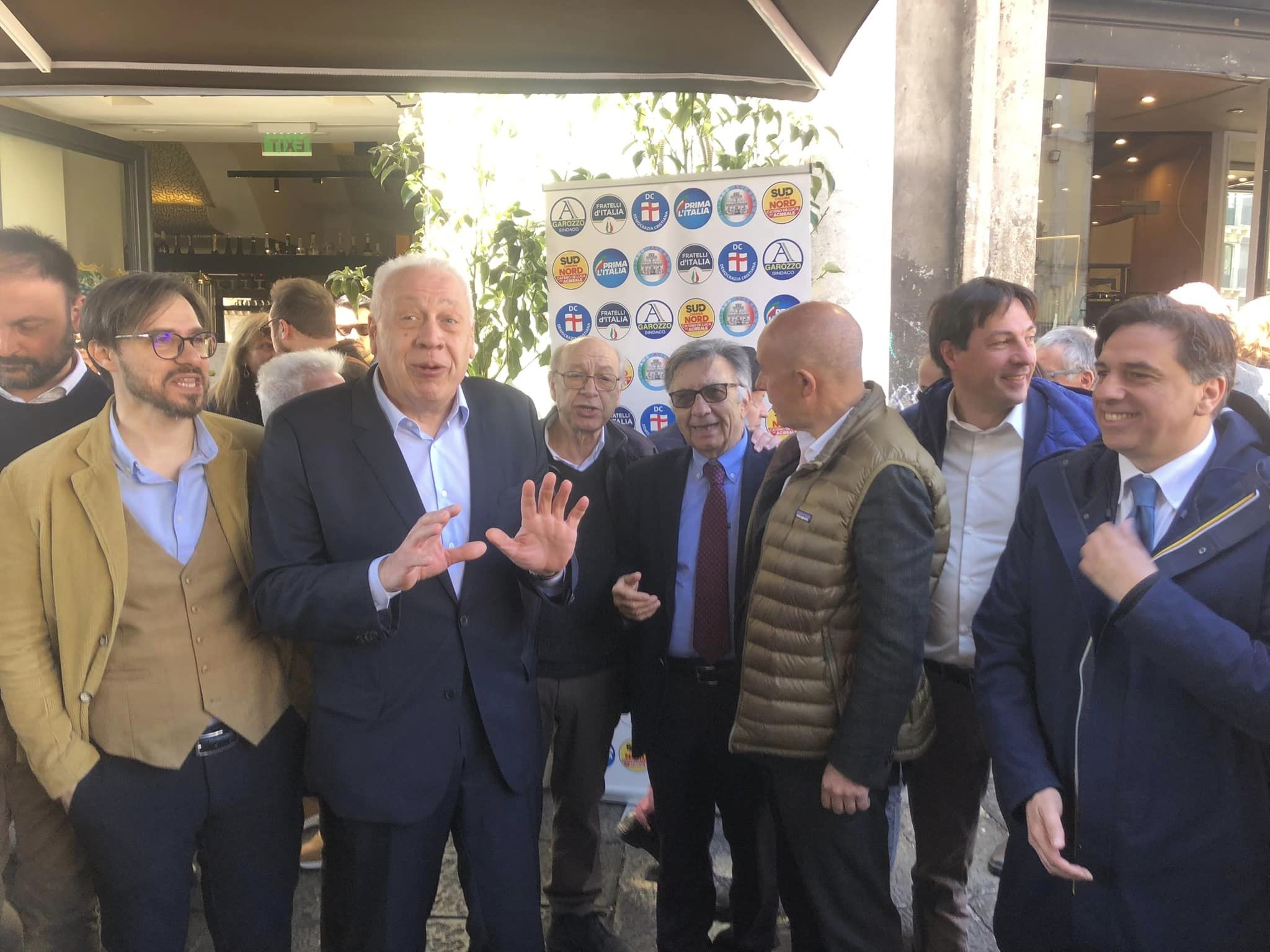 Garozzo presenta la candidatura e le liste a sostegno