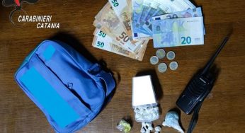 “Trappeto nord”: arrestato un 18enne trovato con il “kit” dello spacciatore