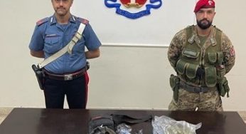 Biancavilla: beccato con un arsenale di armi e droga, arrestato