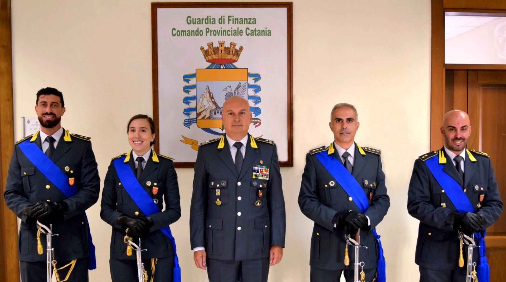 Guardia di Finanza, arrivano quattro nuovi Ufficiali
