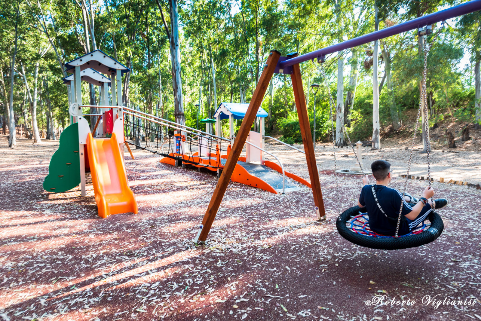 Aperto il parco giochi inclusivo al Boschetto della Plaia