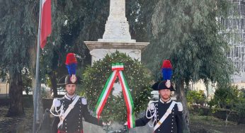 Zafferana Etnea celebra la festa dell’Unità Nazionale e delle Forze Armate