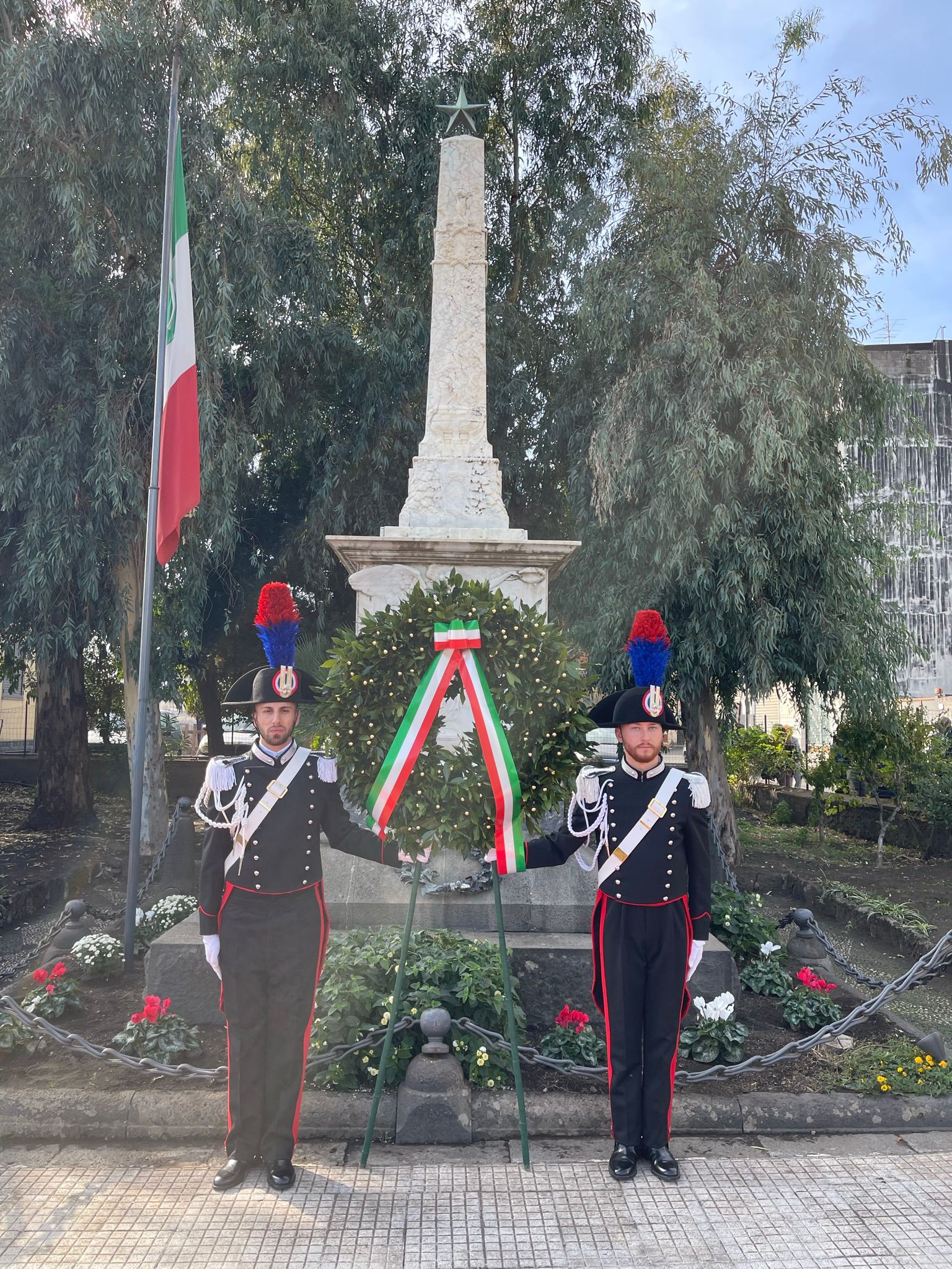 Zafferana Etnea celebra la festa dell’Unità Nazionale e delle Forze Armate
