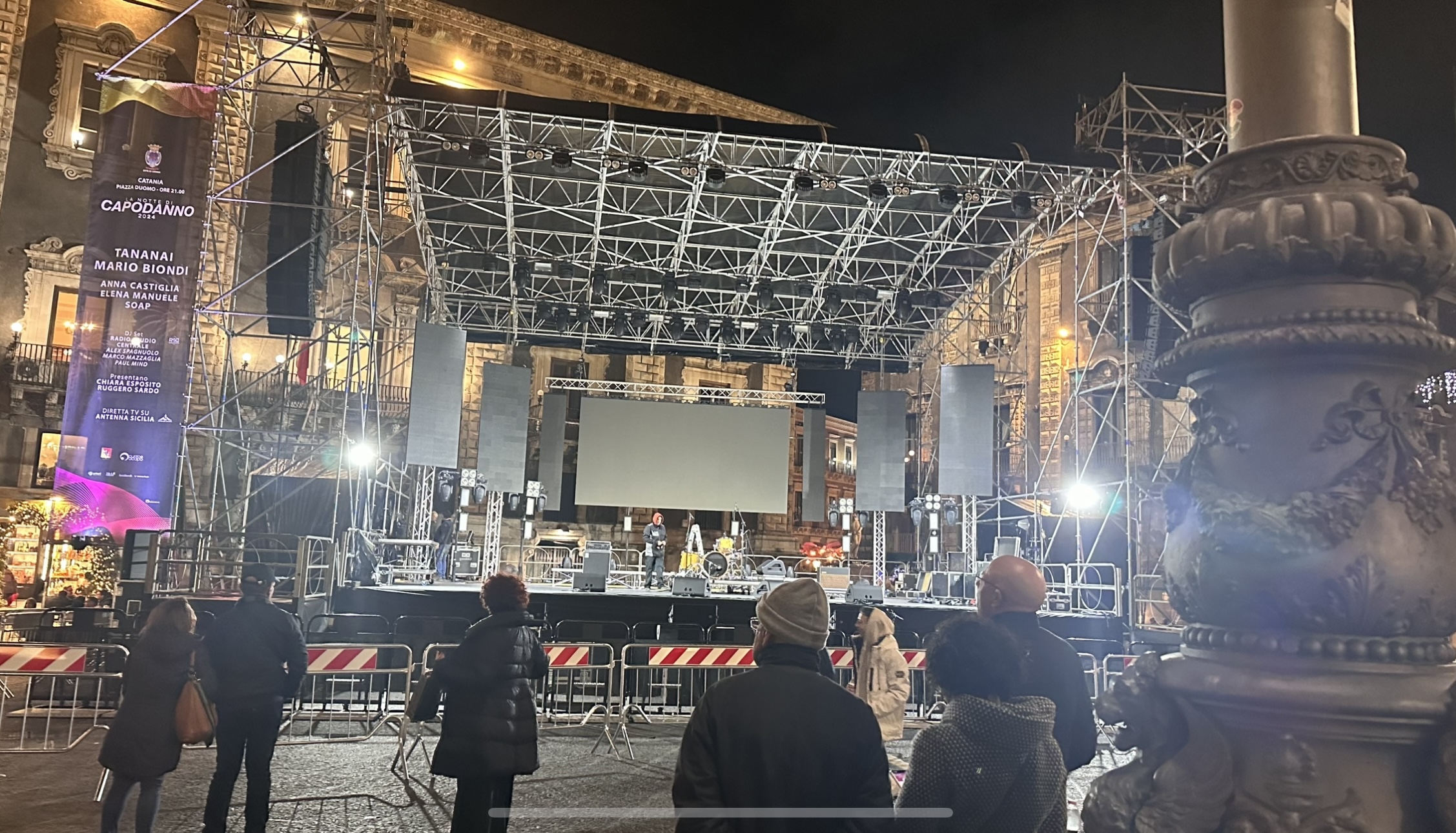 Concerto di Capodanno a Catania, misure di sicurezza e viabilità