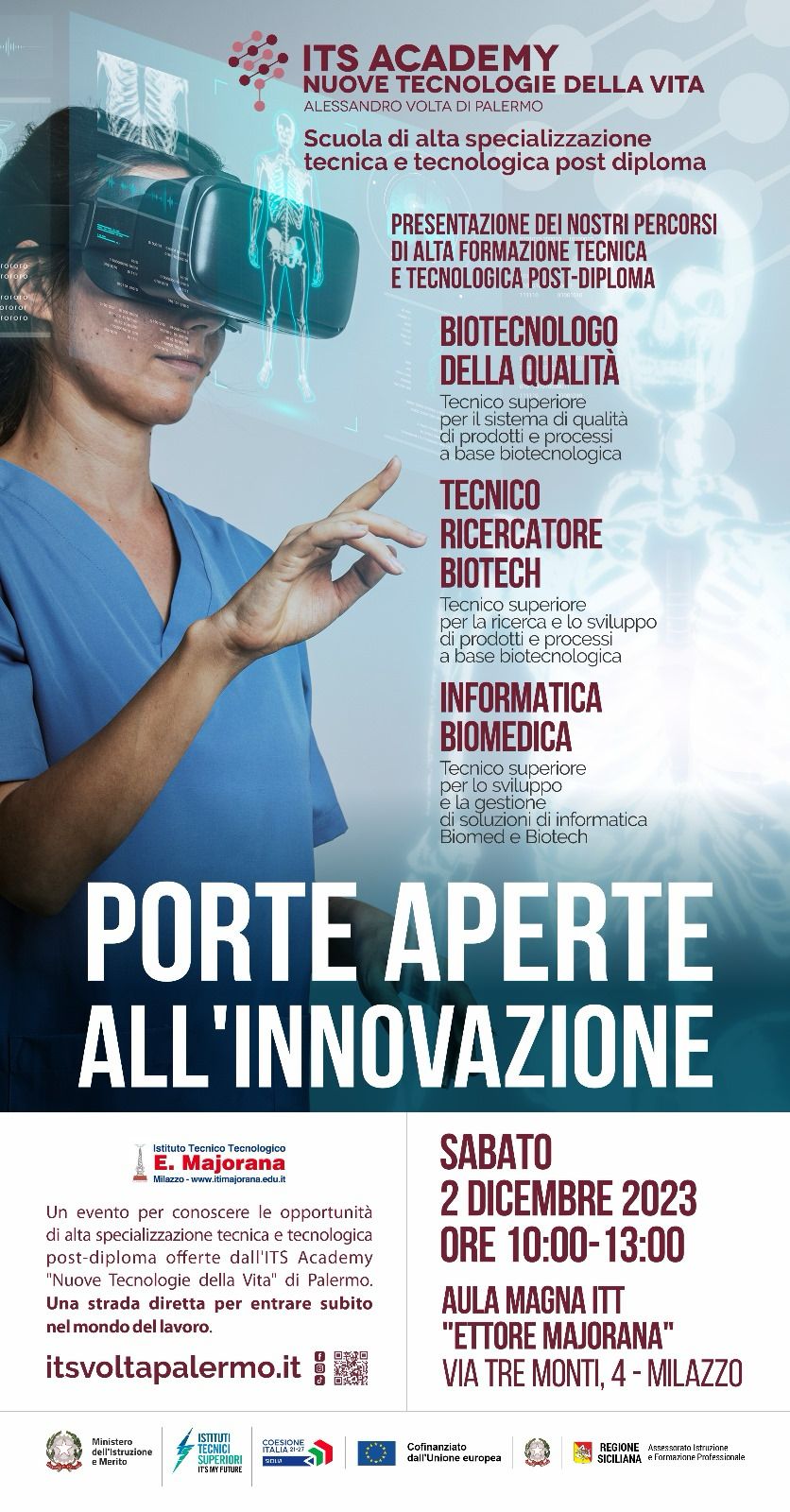 Its Academy – nuove tecnologie per la vita sbarca in Sicilia Orientale
