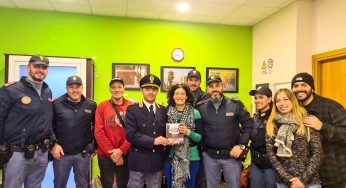 La Polizia incontra i ragazzi del polo educativo di Villa Fazio