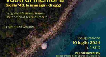 Ciminiere, “Vuoti di memoria. Sicilia 1943: le immagini di oggi”