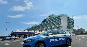 Aggressione violenta su una nave da crociera, denunciato 57enne di Palermo