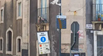 Catania: attivato il sistema di controllo elettronico nell’area pedonale di Via Crociferi