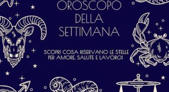 Oroscopo della settimana dal 27 ottobre al 2 novembre 2025