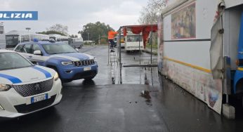 Blitz della Polizia contro l’abusivismo commerciale al Faro Biscari: sequestri e sanzioni