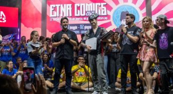 Etna Comics 2026: presentato il manifesto ufficiale dedicato a Pippo Baudo