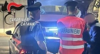 Catania, 36enne in stato di agitazione bloccato e denunciato per resistenza dai Carabinieri
