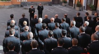 Il Generale Del Monaco inaugura il comando “Sicilia” con una visita storica a Catania