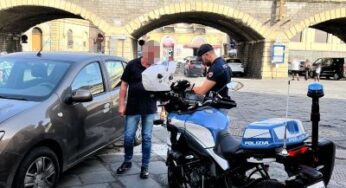 Controlli estivi: la Polizia di Stato contrasta i parcheggiatori abusivi a Catania