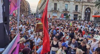 Catania inondata dal colore viola: 25° Catania Pride, una marea umana per la lotta e il cambiamento