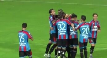 Poker rossazzurro, il Massimino esplode di gioia