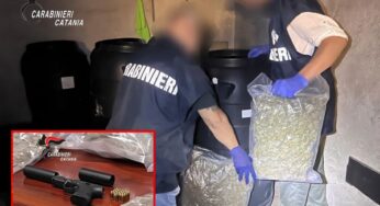 Catania, operazione antidroga dei Carabinieri in piazza Dante: un arresto