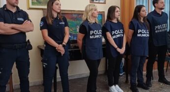 Mascali, sei nuovi agenti nella Polizia Municipale: rinforzo dopo 38 anni