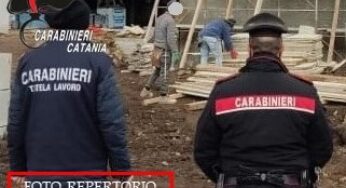Catania, irregolarità in cantiere: denunciata 27enne e sospesa l’attività