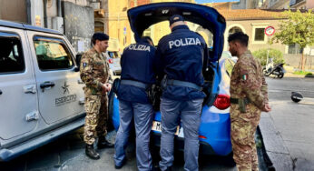 Catania, arrestato 16enne per furto di motorino grazie all’intervento di Polizia ed Esercito