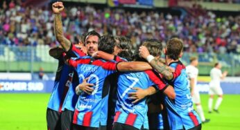 Catania-Altamura 2-0, rossazzurri in testa alla classifica con 28 punti