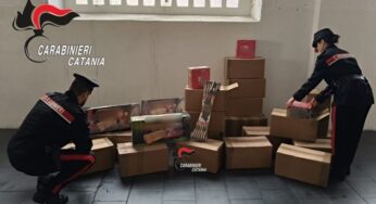 Catania, sequestrati 400 kg di materiale pirotecnico illegale