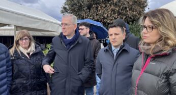 Ciclone Harry, Falcone a Marina di Cottone: “Chiederemo il Fondo di solidarietà UE e proroga concessioni”