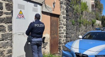 Catania: la Polizia di Stato sventa il furto di rame in via Montegrappa, due arresti