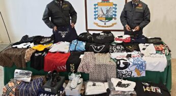Scarpe false in un furgone sequestrato e Gucci taroccato al mercato: blitz della GdF a Catania