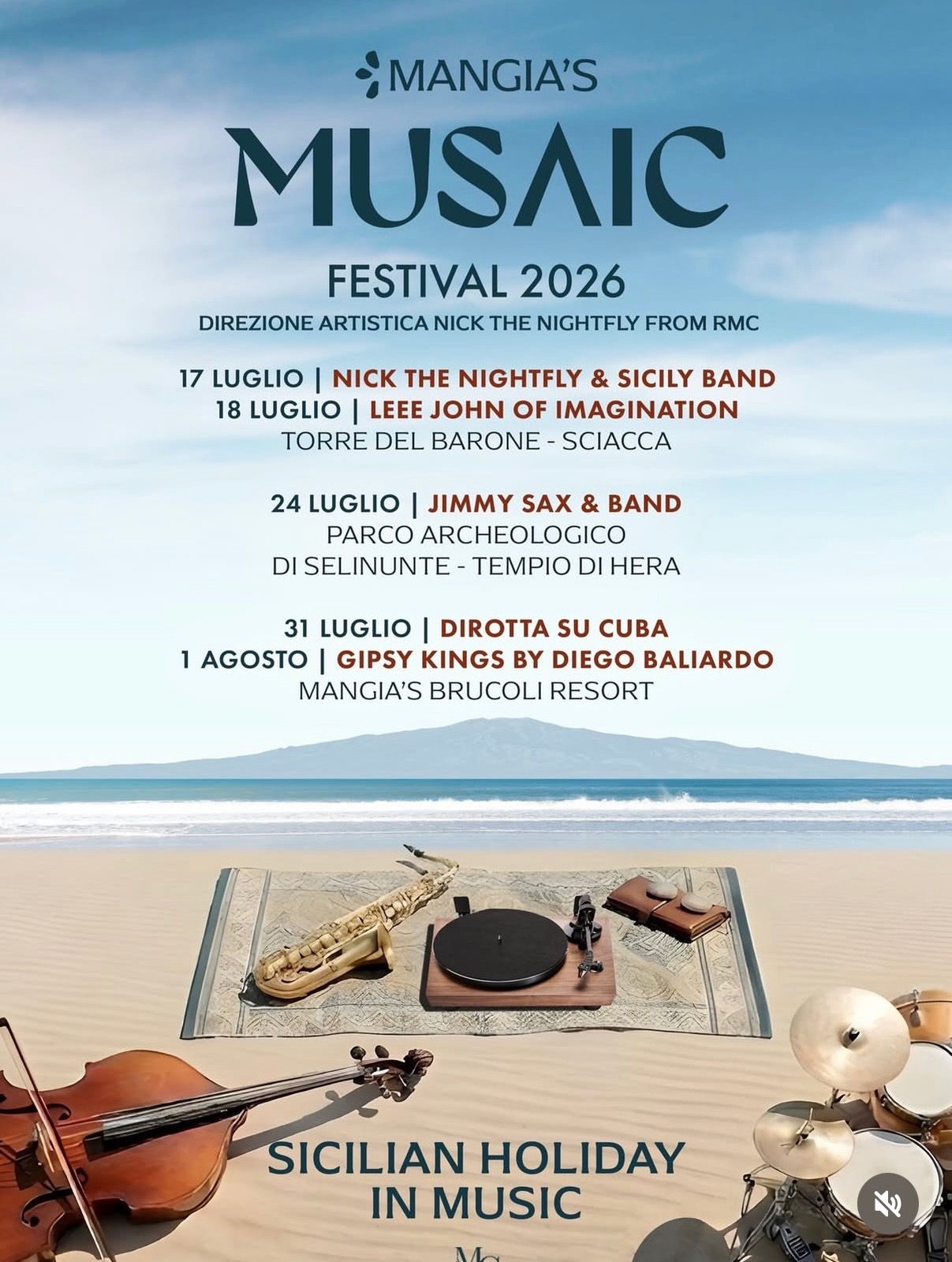 Turismo e grandi eventi in Sicilia: al via la terza edizione del Mangia’s Musaic Fest