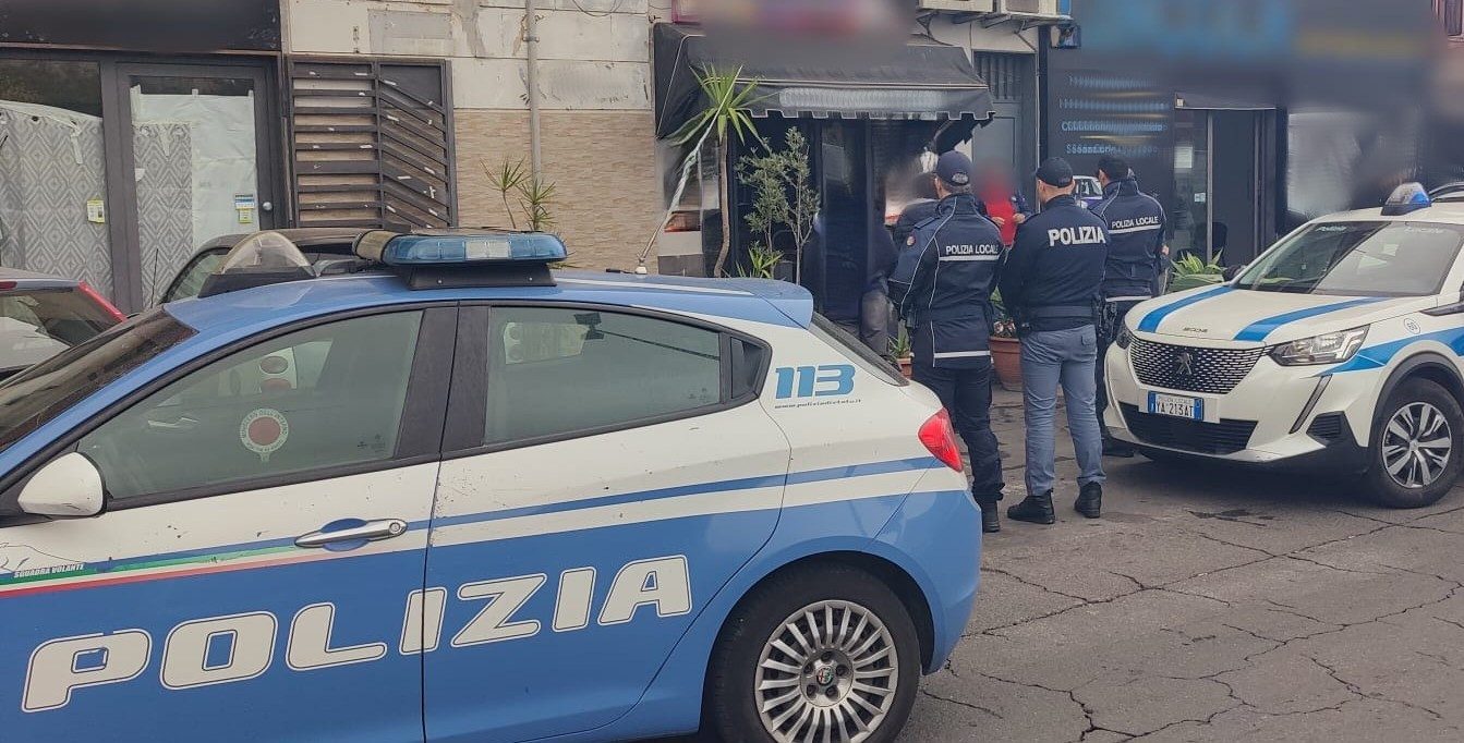 Polizia di Stato, operazione controlli quartieri Nesima e San Giovanni Galermo