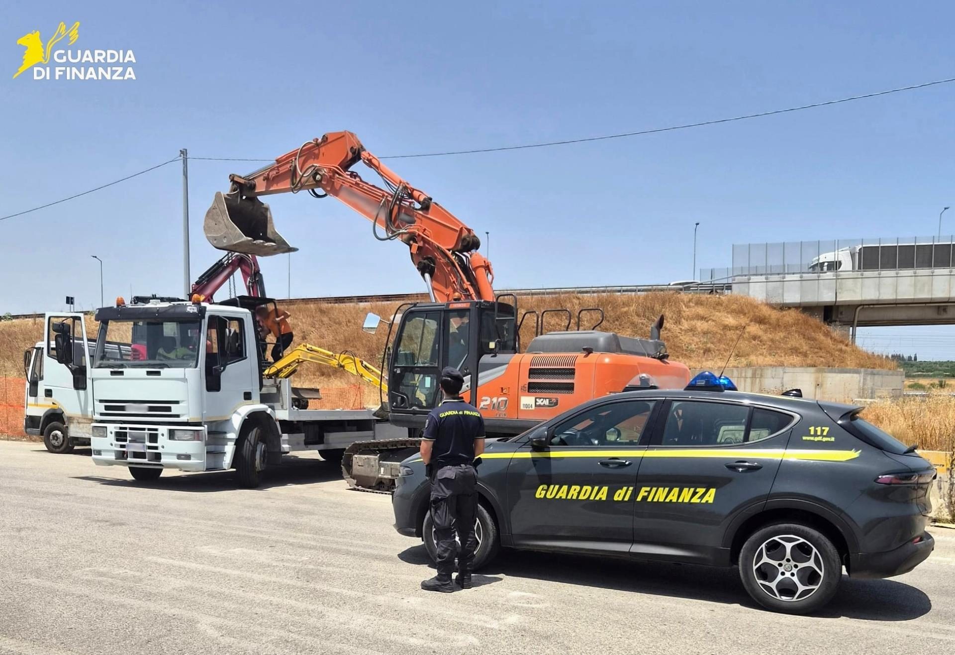 Escavatori rubati Catania: recupero da 80mila euro