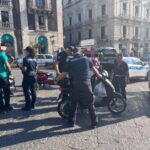 Polizia Locale Catania controlli: 55 verbali e 10 e-bike sequestrate