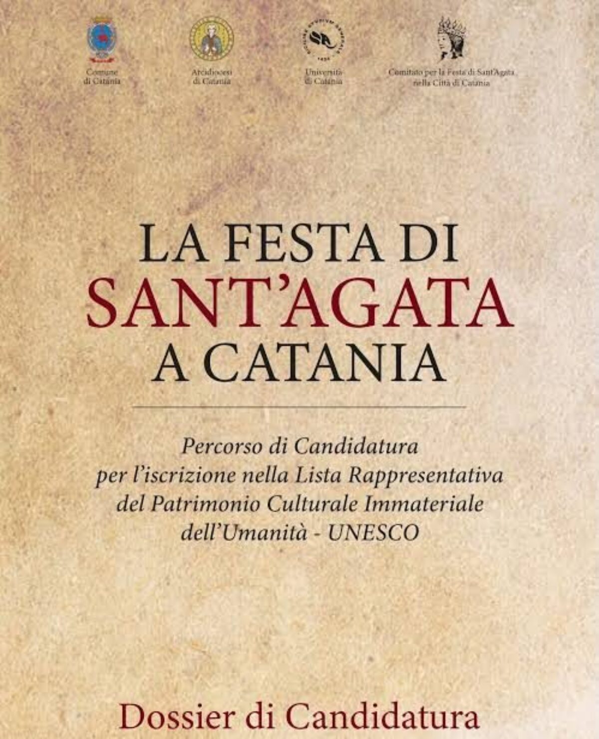 Candidatura Unesco Sant’Agata, bozza online fino al 15 ottobre