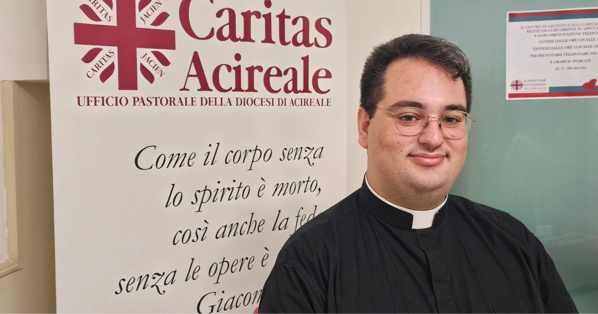 Caritas Acireale, don Dario Impellizzeri nuovo direttore