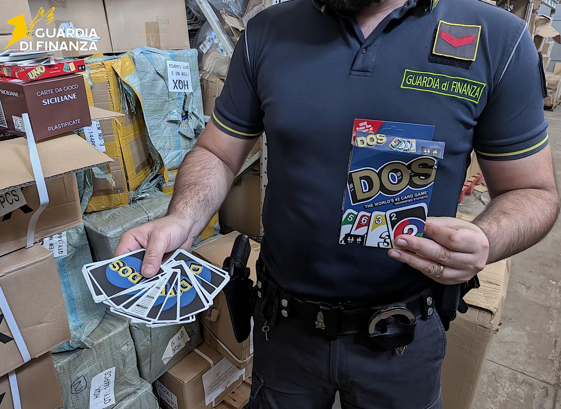 Maxi sequestro a Misterbianco: 11 milioni di prodotti senza certificazioni